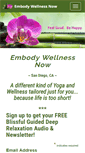 Mobile Screenshot of embodywellnessnow.com